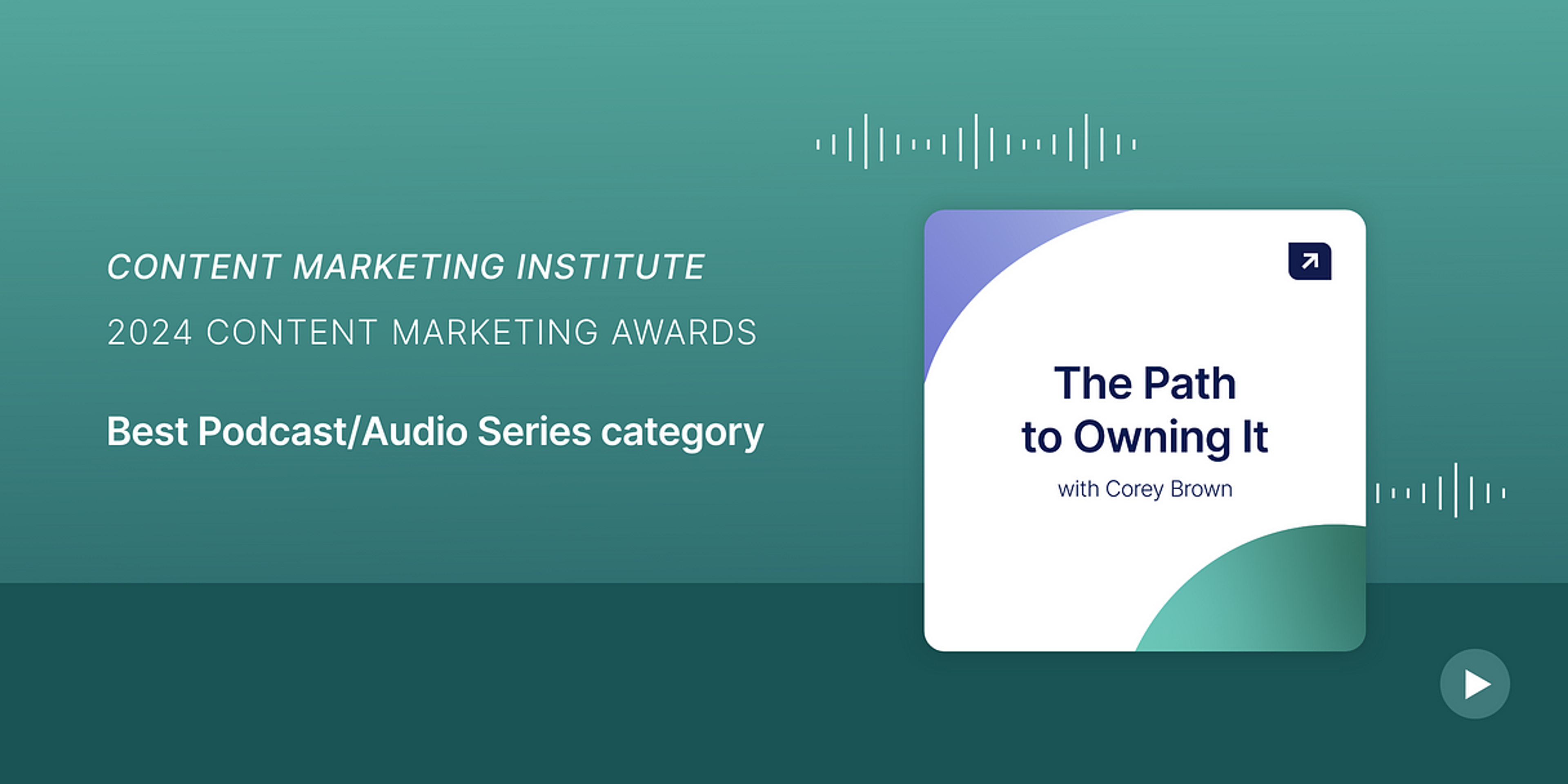 Provide's podcast recognized in prestigious international content marketing awards program